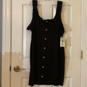 Black No Boundaries Dress, XL